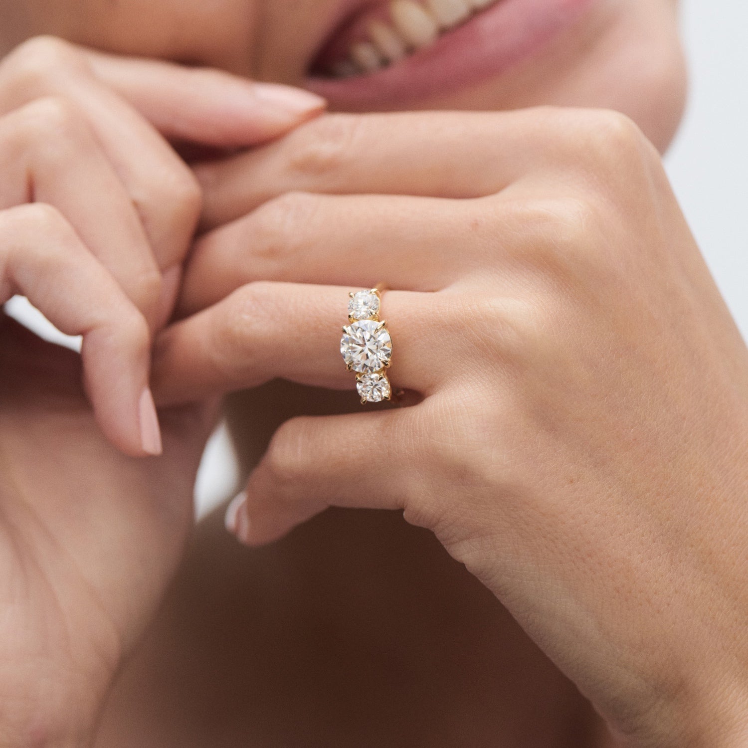 Amora | Round Lab-Grown Diamond Engagement Ring