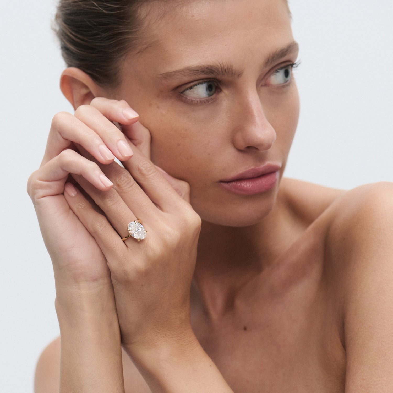 Clara | Oval Lab-Grown Diamond Engagement Ring