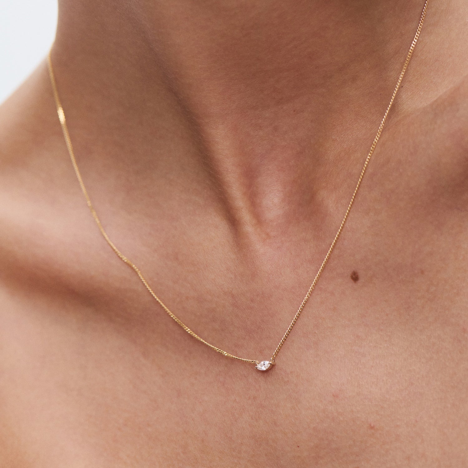 Solitaire Necklace | Lab-Grown Diamond Necklace