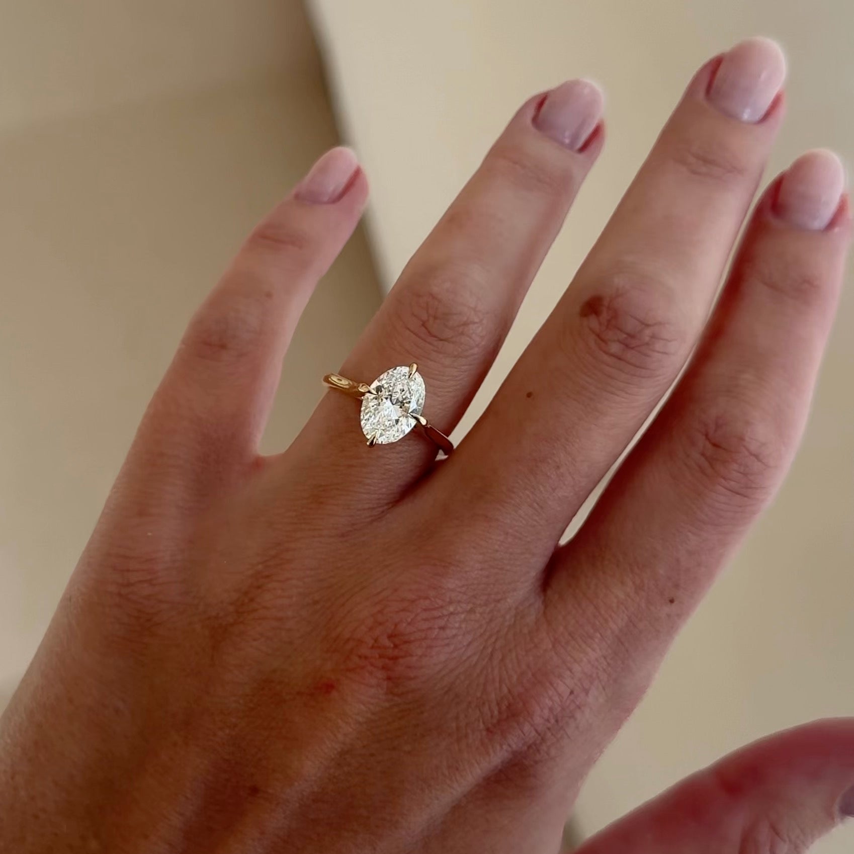 Cara | 2ct Oval Lab-Grown Diamond Ring