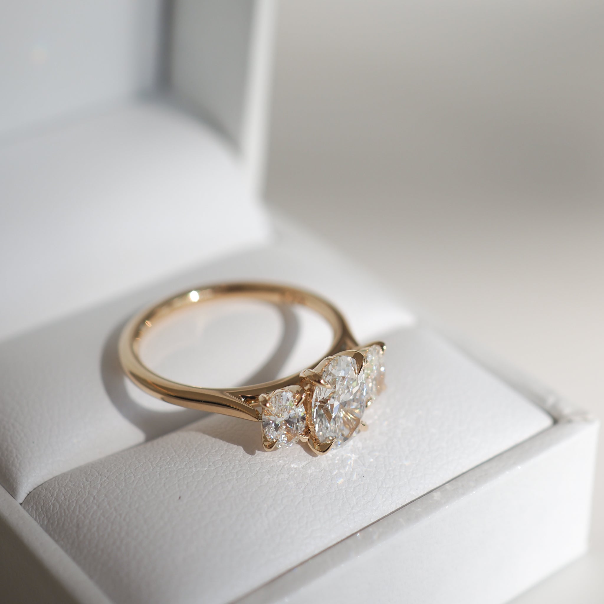 Ava • Trilogy Diamond Engagement Ring – Kate & Kole