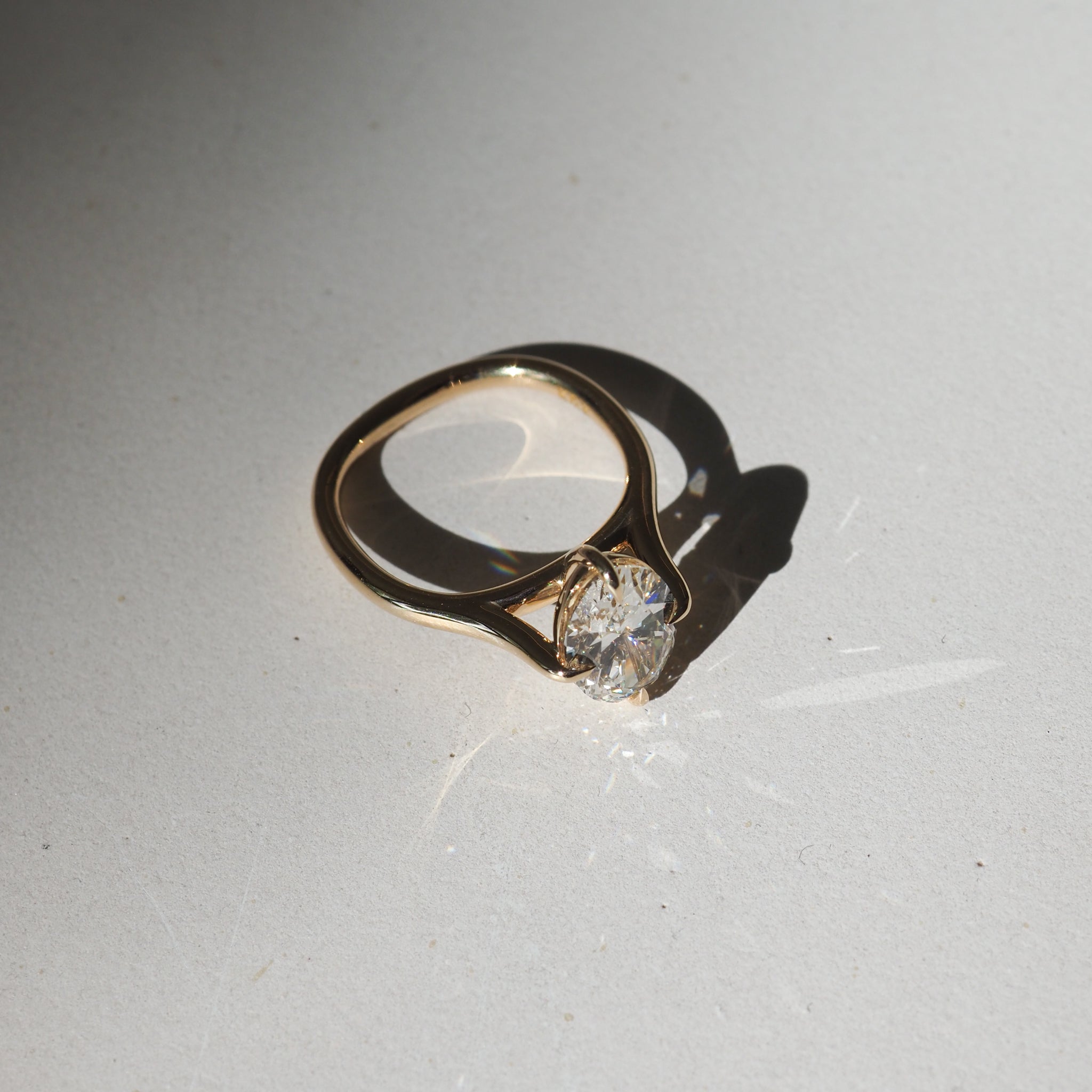 Cara | Oval Lab-Grown Diamond Engagement Ring