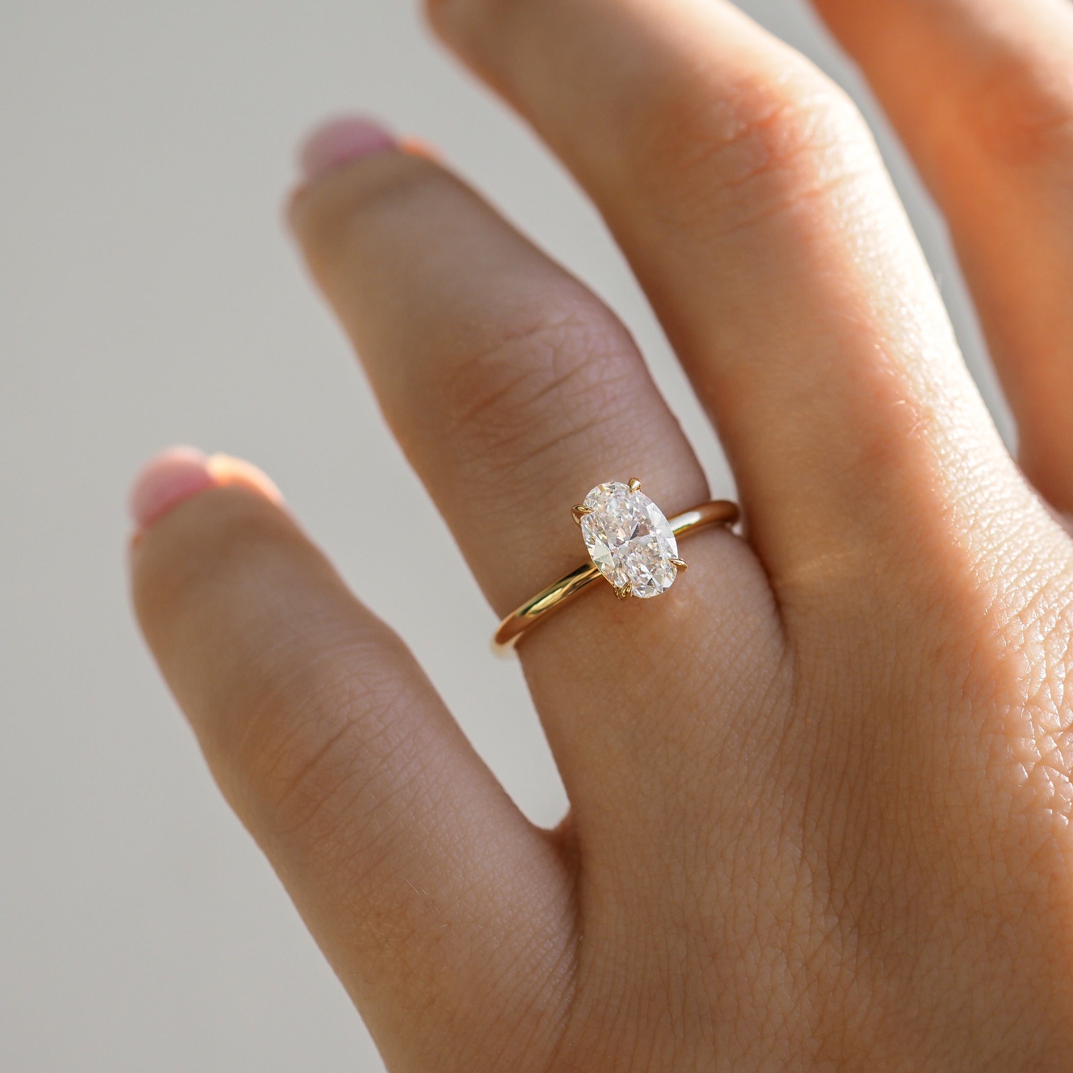 Clara | 1ct Oval Solitaire Ring