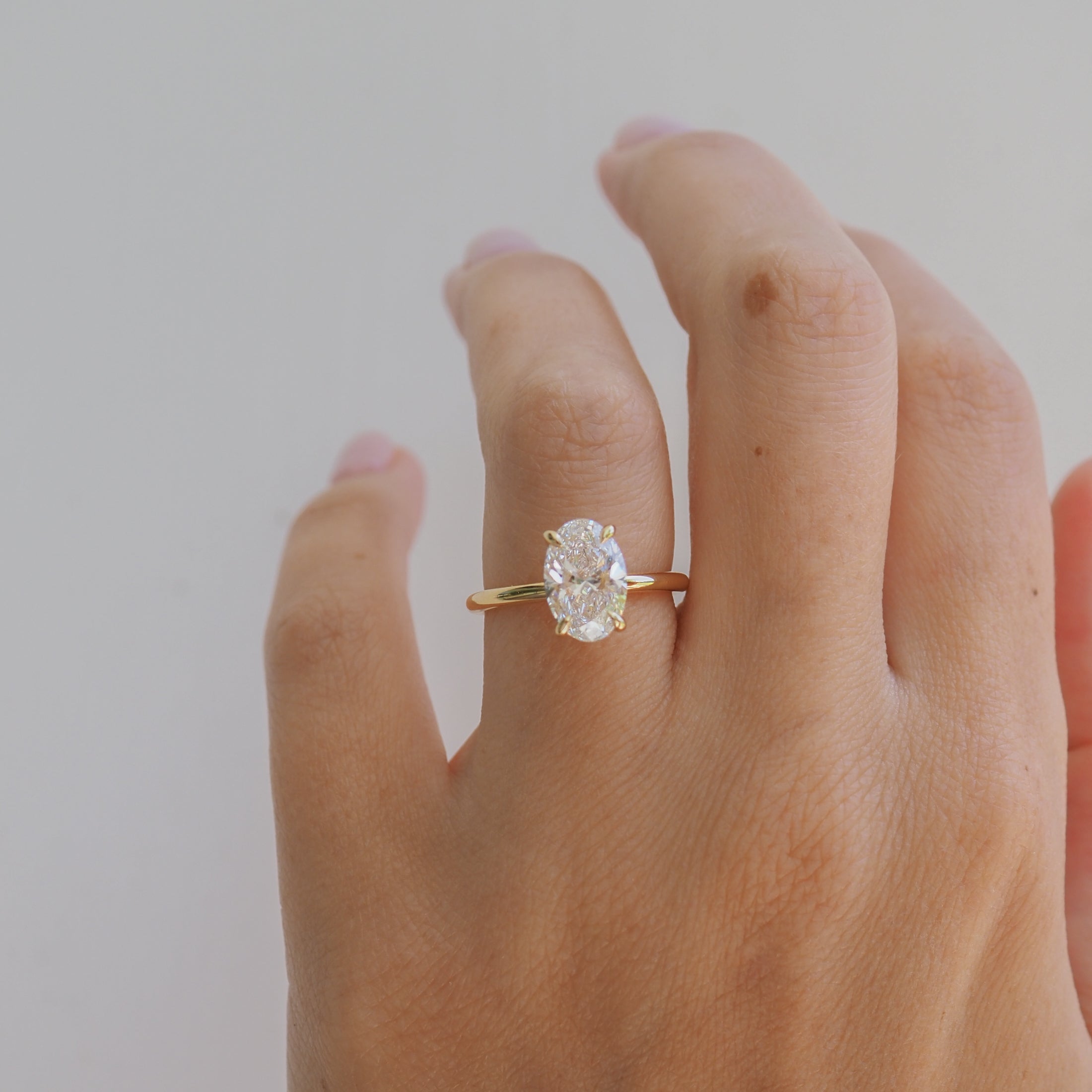 Clara | 2ct Oval Lab-Grown Diamond Ring