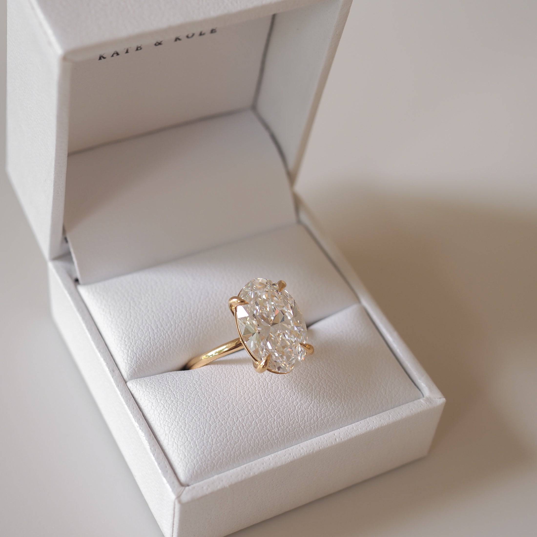 Clara | 5.5ct Oval Solitaire Ring