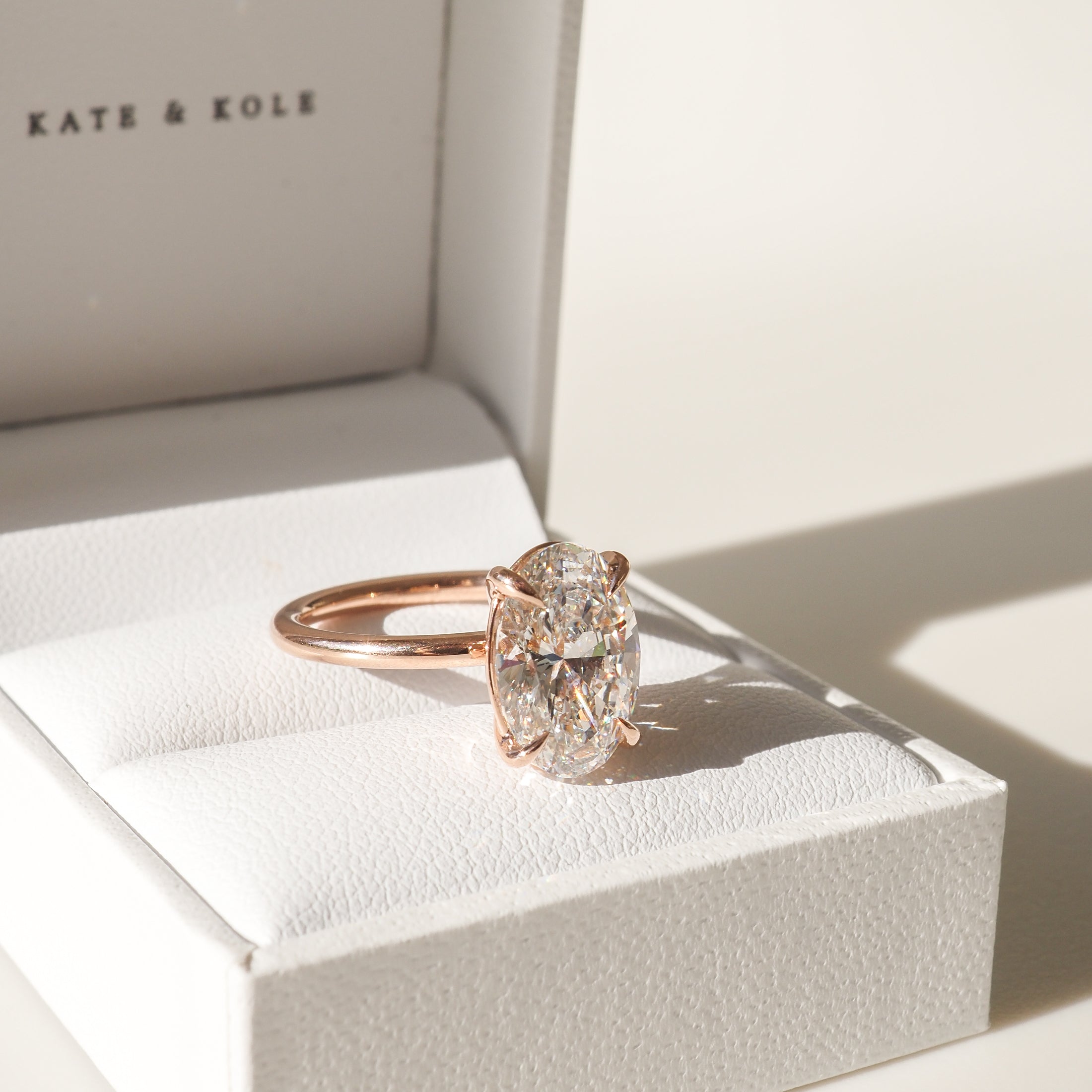 Clara | 3ct Oval Solitaire Ring