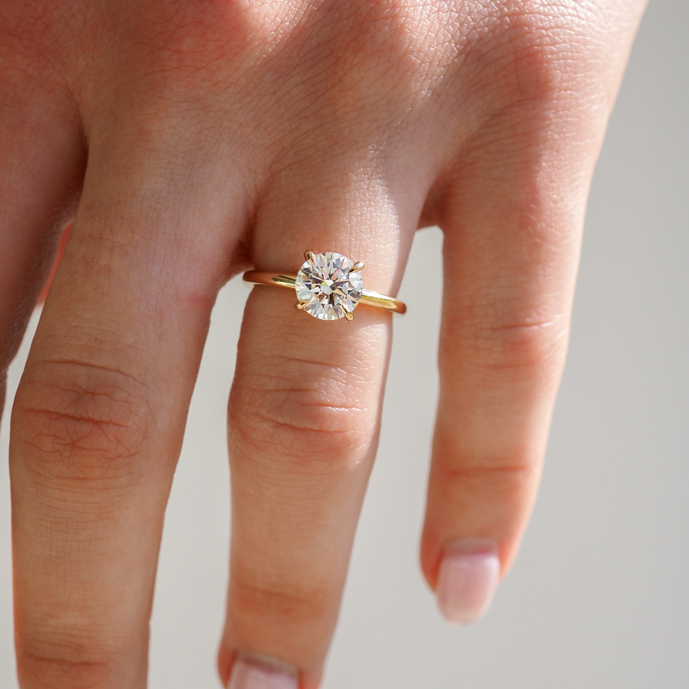 Cleo | 1.5ct Round Solitaire Ring