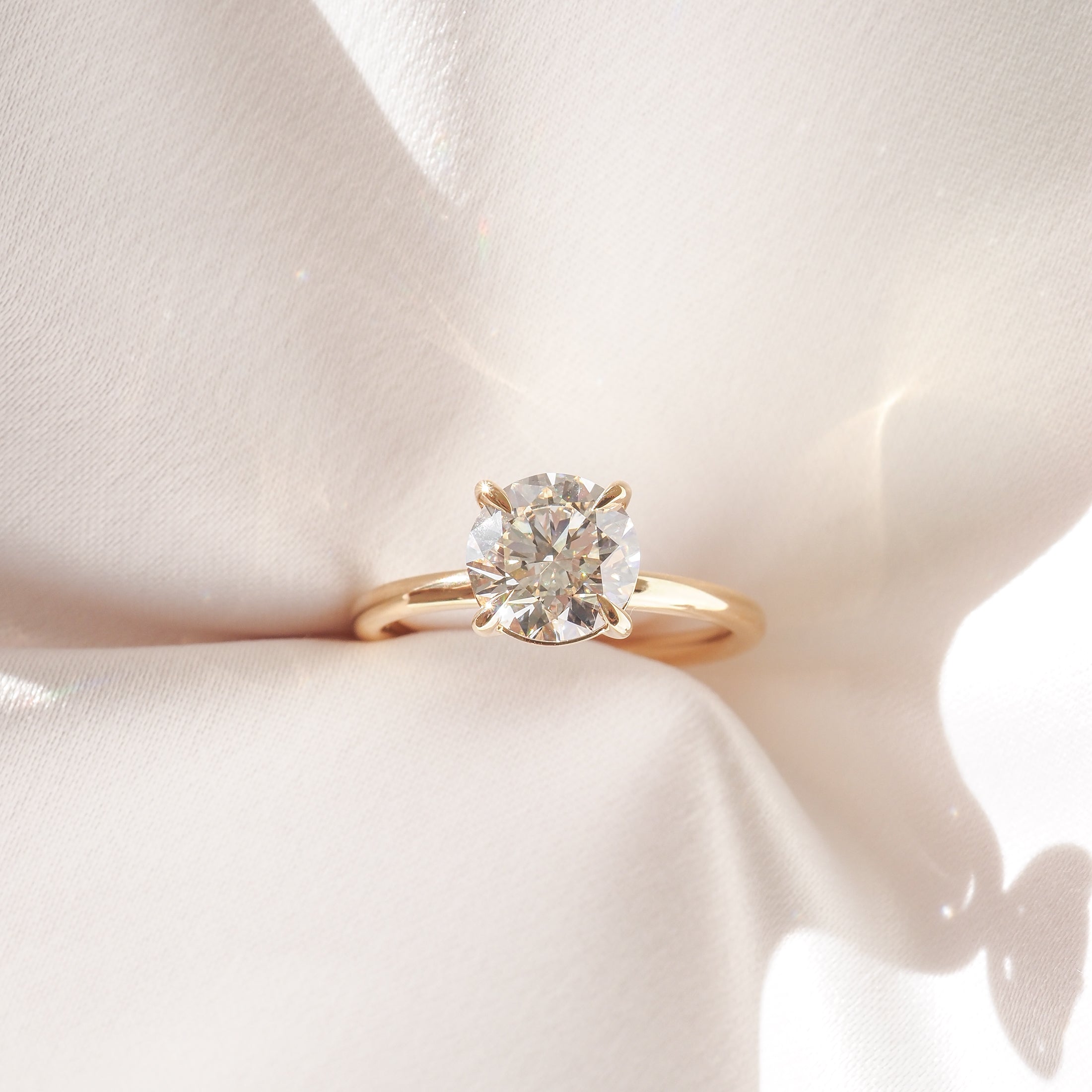 Cleo | 1.5ct Round Solitaire Ring