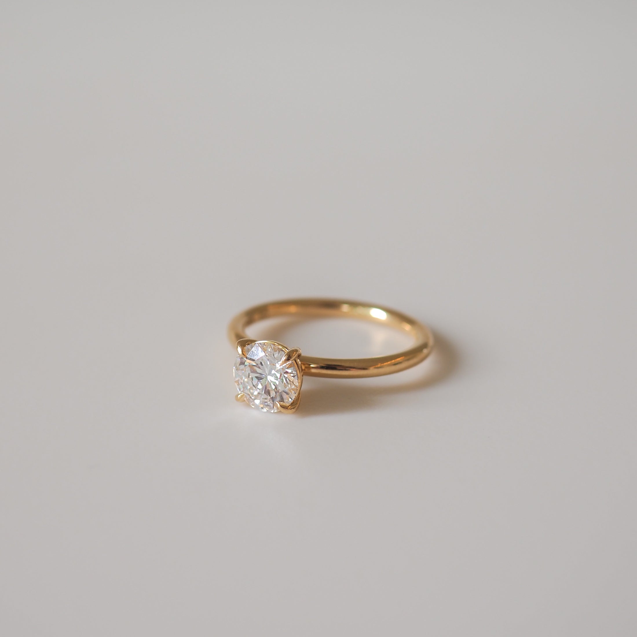 Cleo | 1ct Round Lab-Grown Diamond Ring