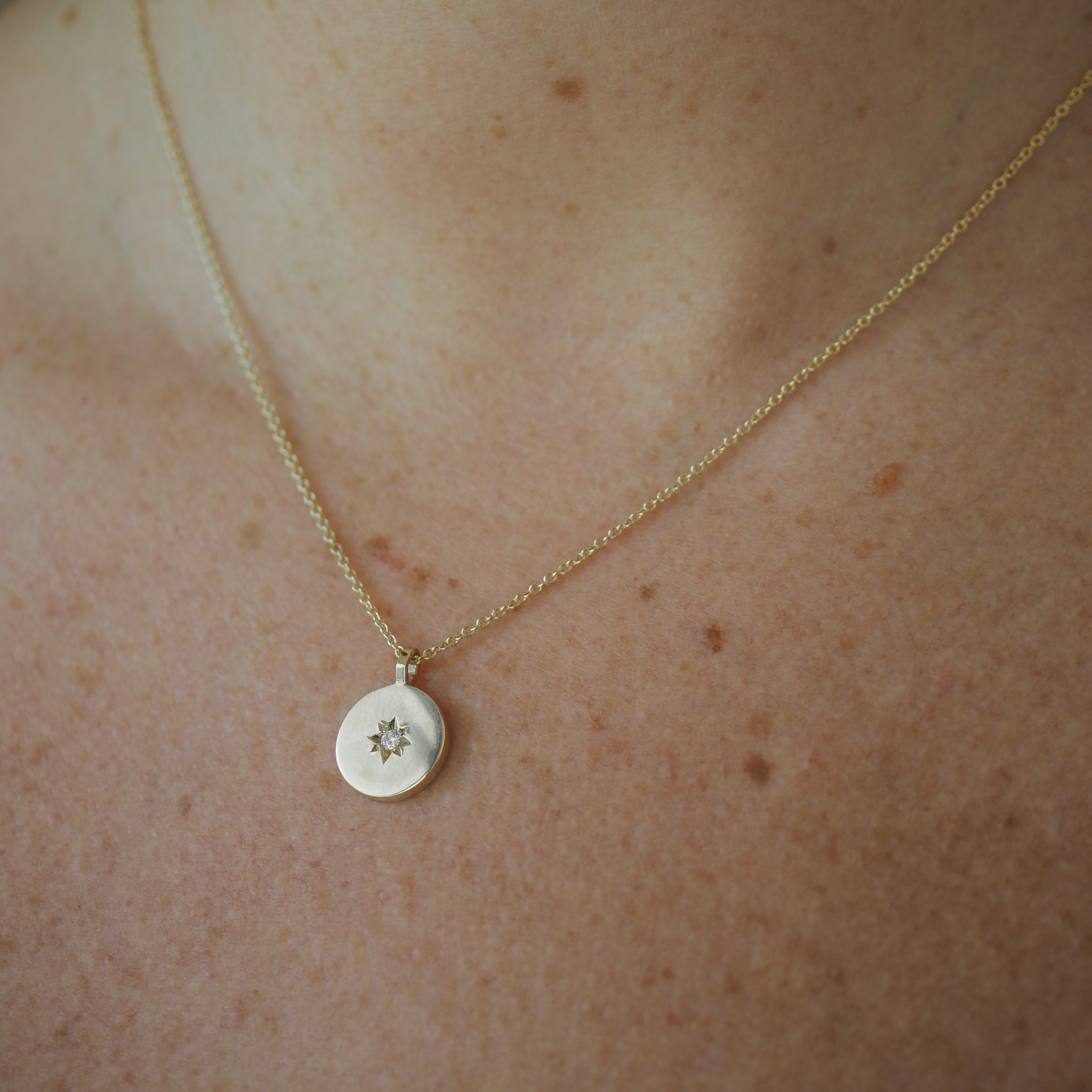 Round Pendant | Brilliant Cut Round Lab-Grown Diamond Necklace