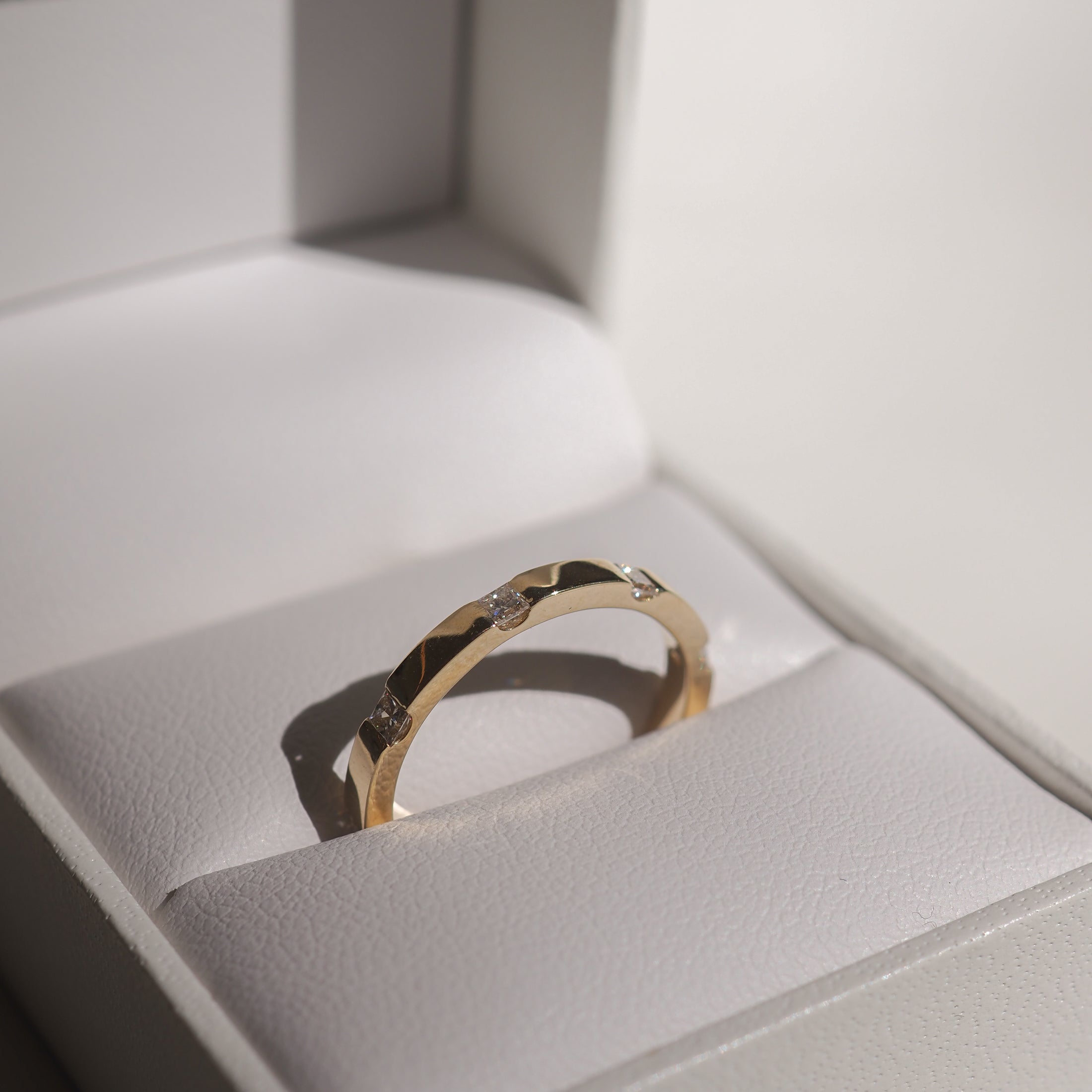 Alira | Princess Cut Lab-Grown Diamond Wedding Ring