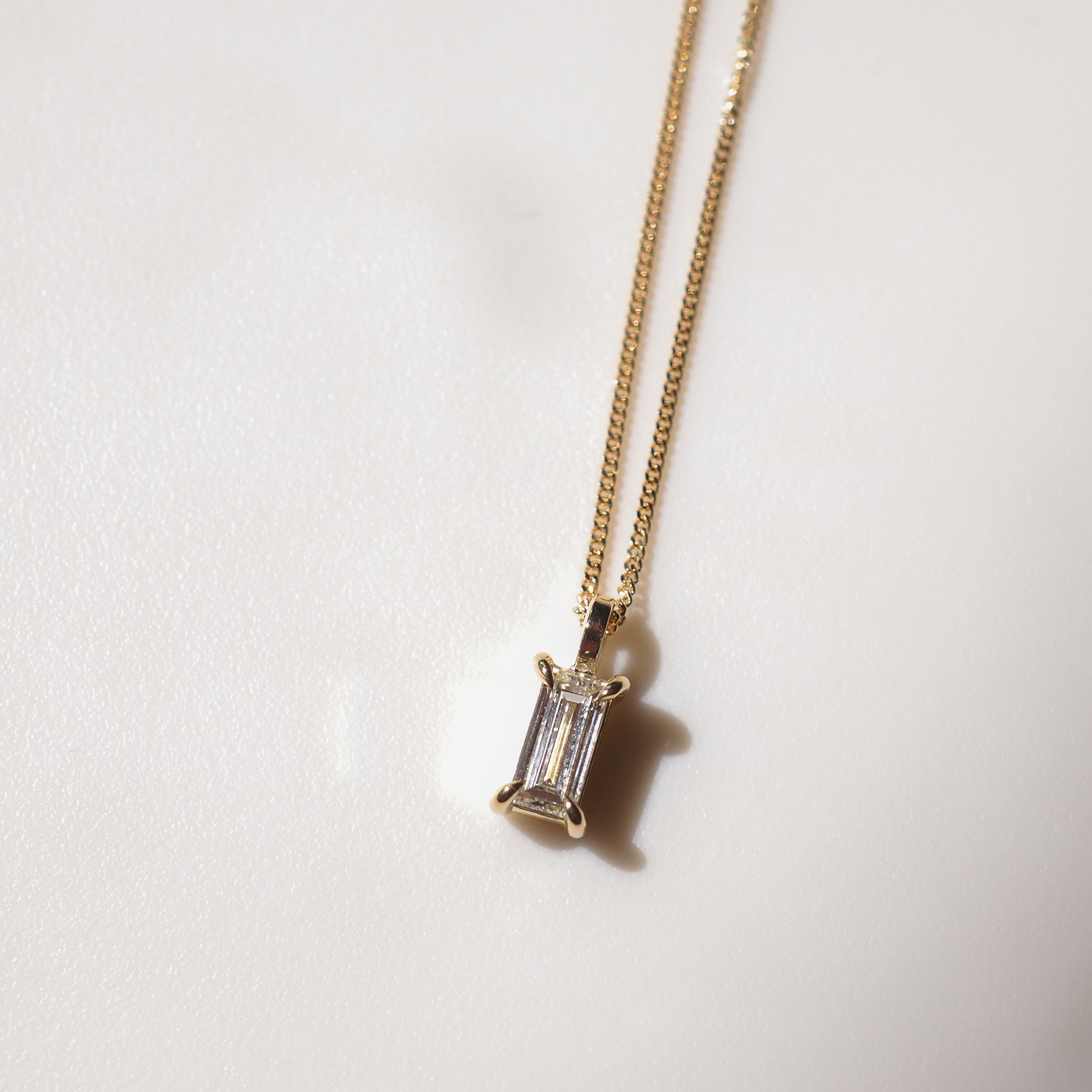 Baguette Diamond Necklace | Ready to Wear