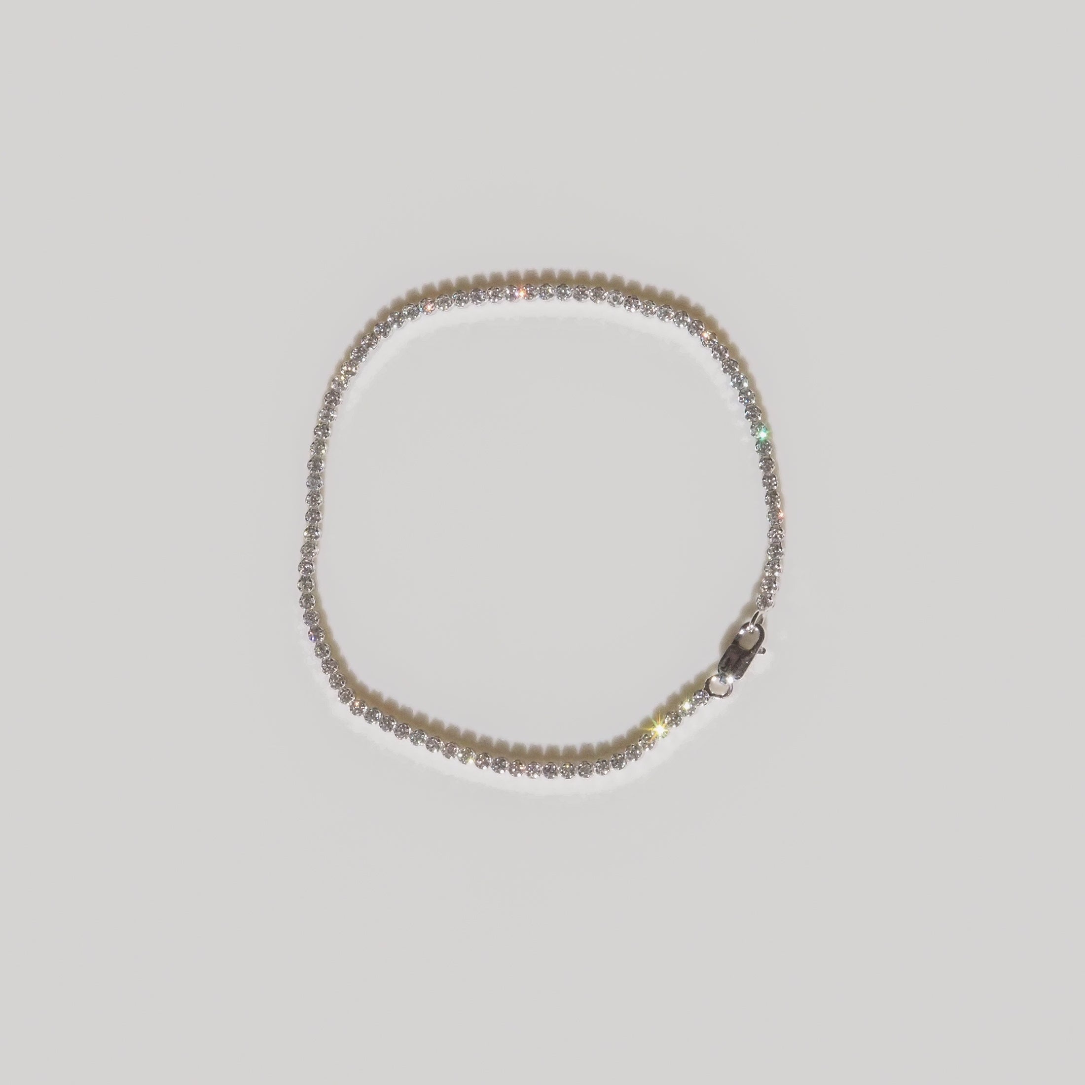 Tiny Tennis | Bezel Lab-Grown Diamond Bracelet