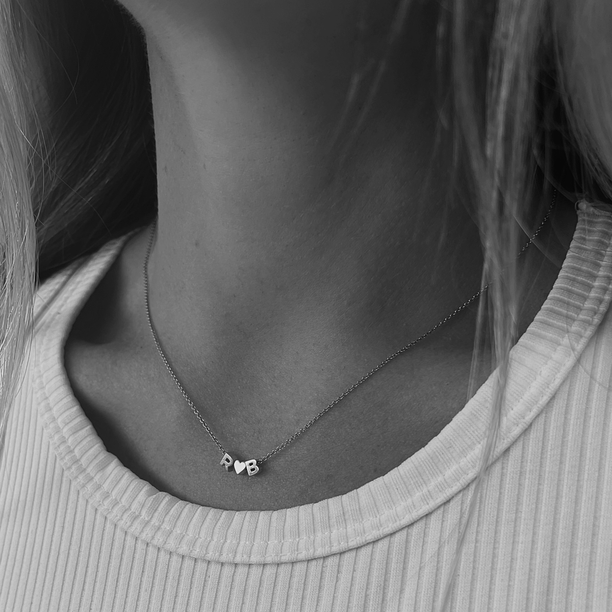 Buy Dangling Hearts Personalised Diamond Pendant Online | CaratLane