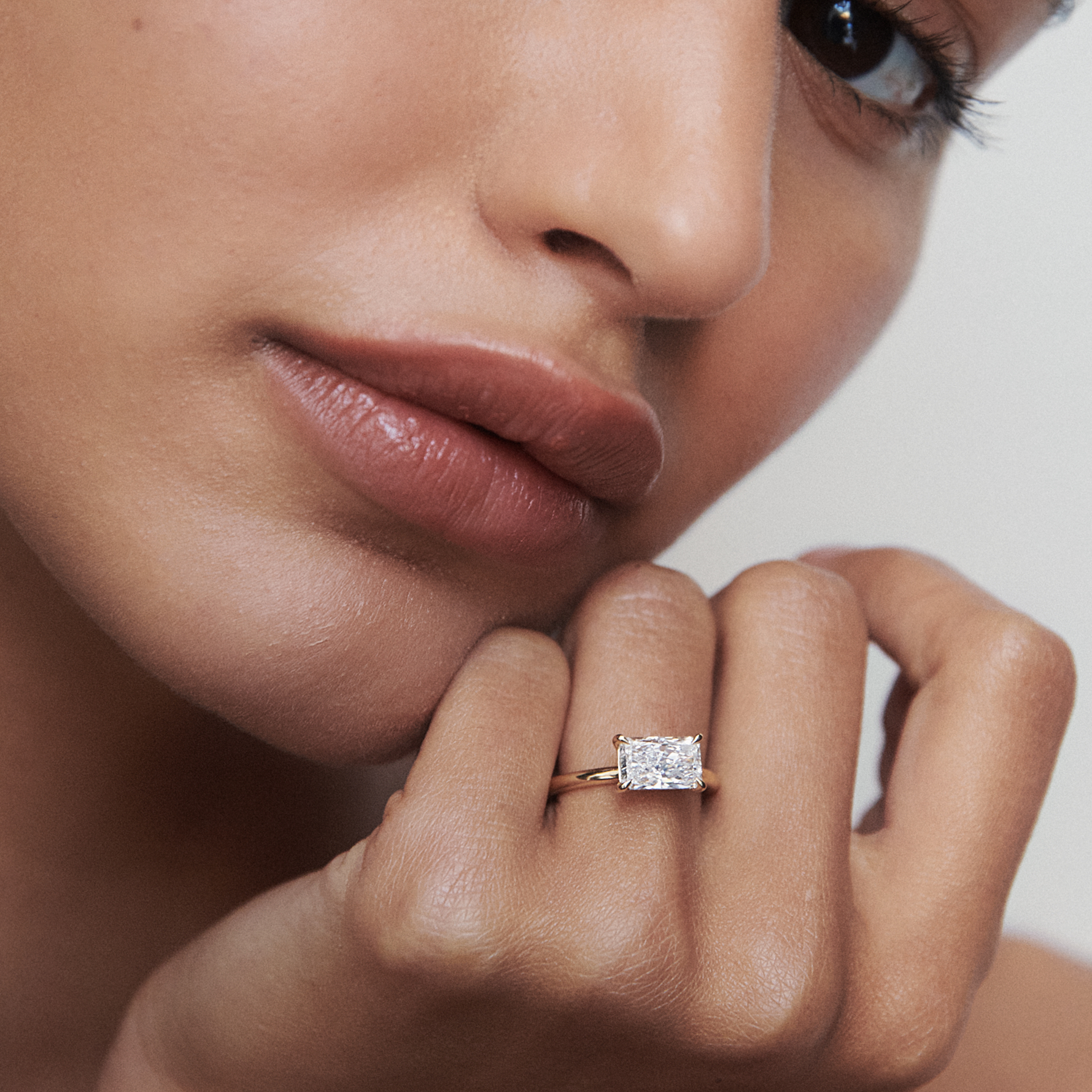 Rai | Radiant Lab-Grown Diamond Engagement Ring