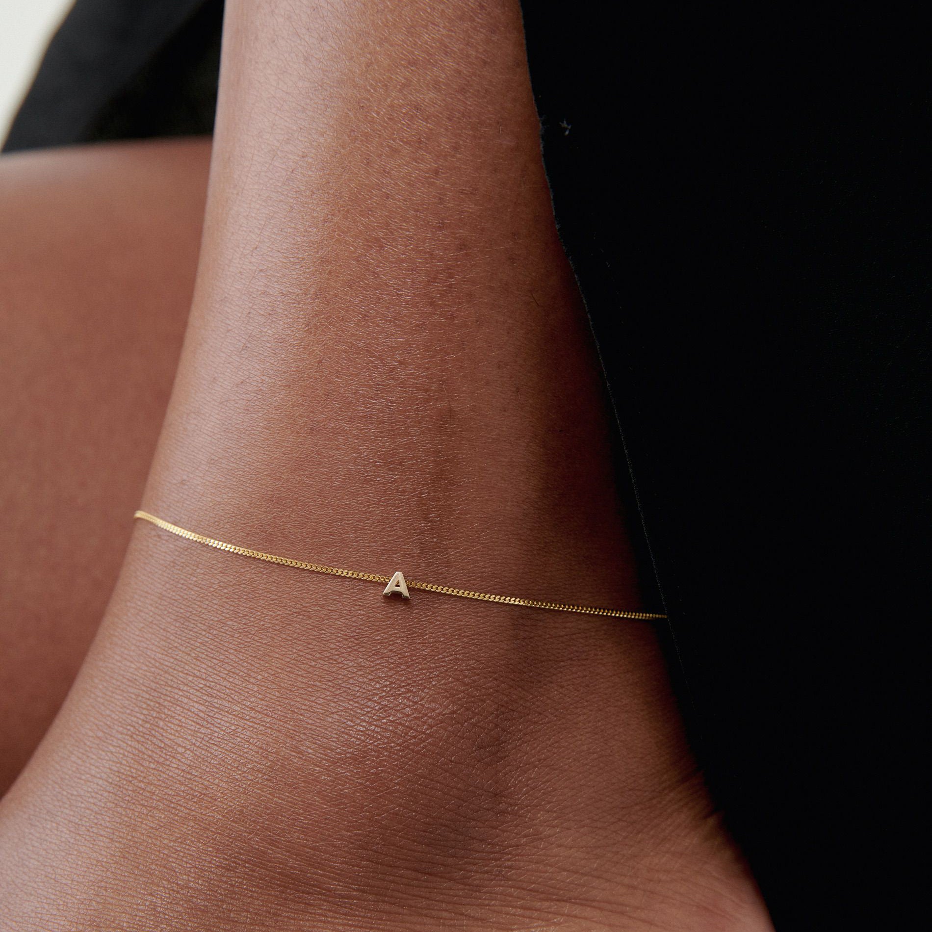 Anklet bracelet deals real gold