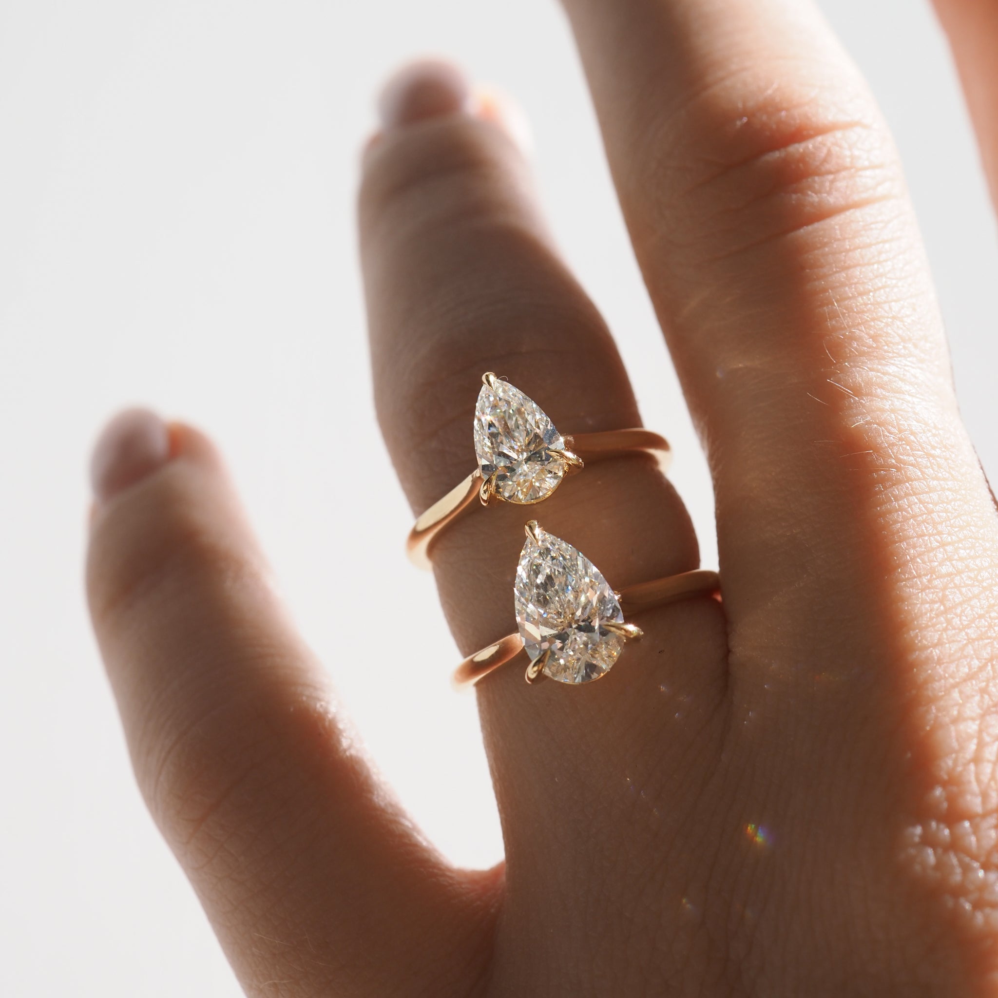 Lyla | Pear Lab-Grown Diamond Engagement Ring