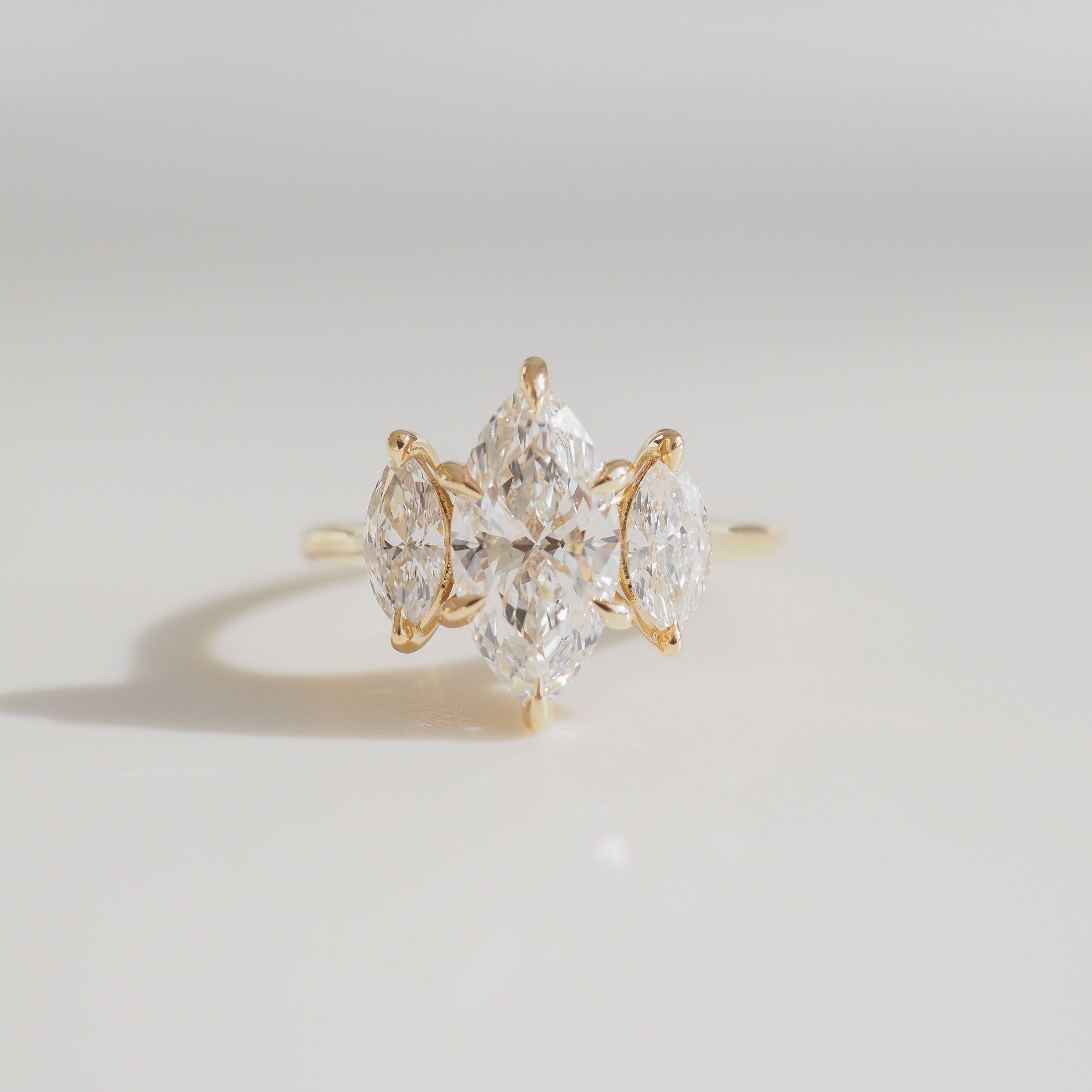 Maya | 2ct Marquise Trilogy Ring