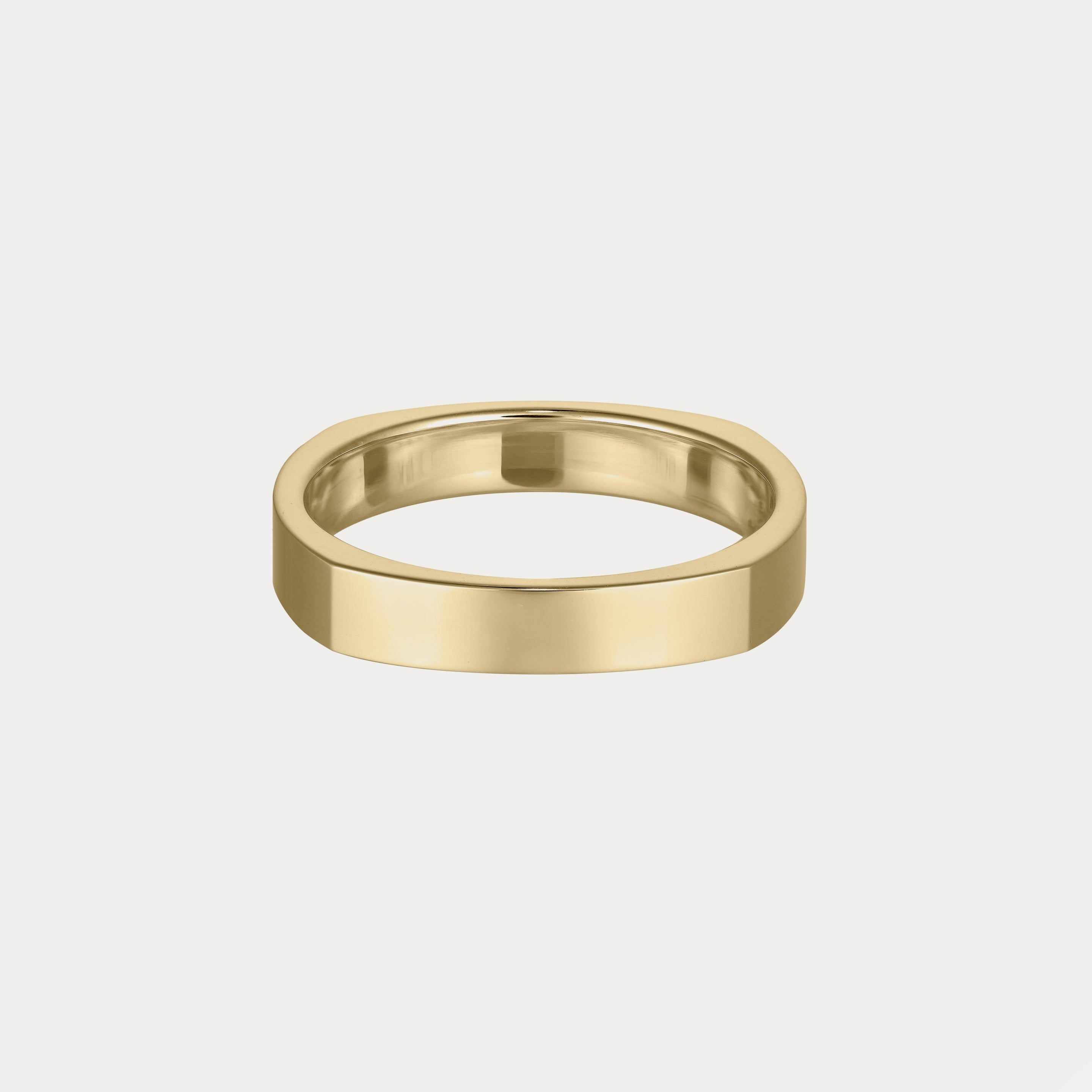 Men's Four Sided Wedding Band