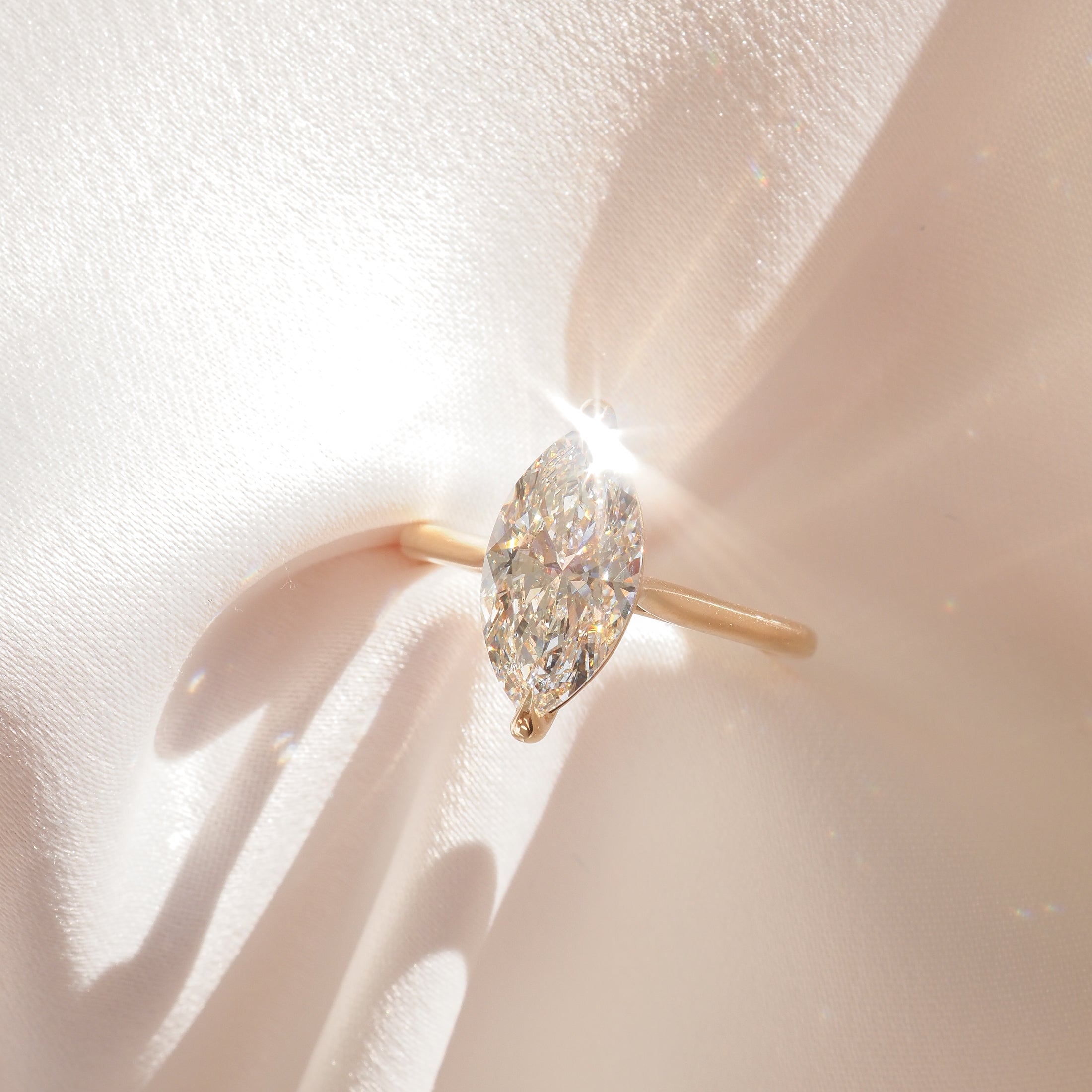 Mya | 2ct Marquise Solitaire Ring