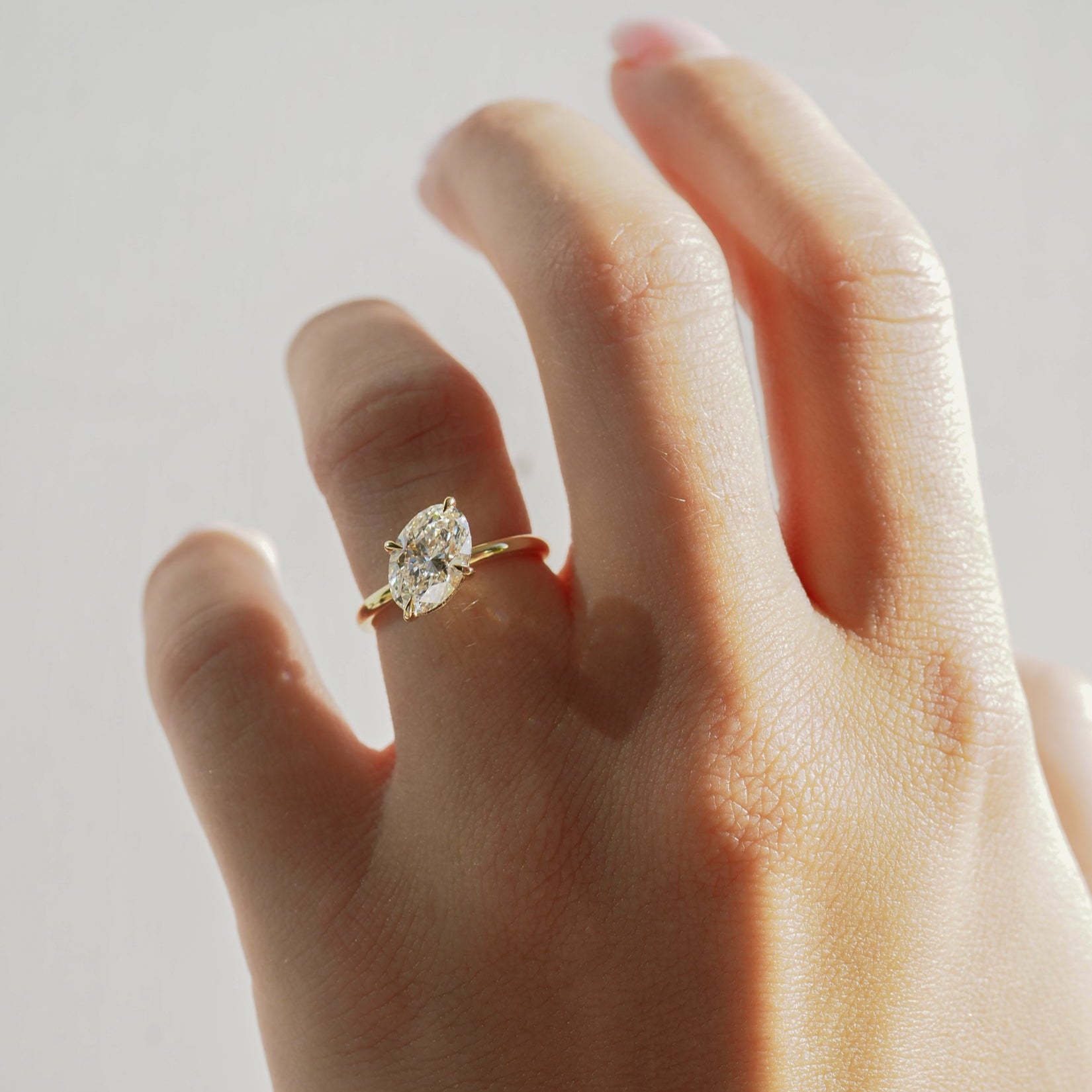 Leela | 2ct Oval Lab-Grown Diamond Ring