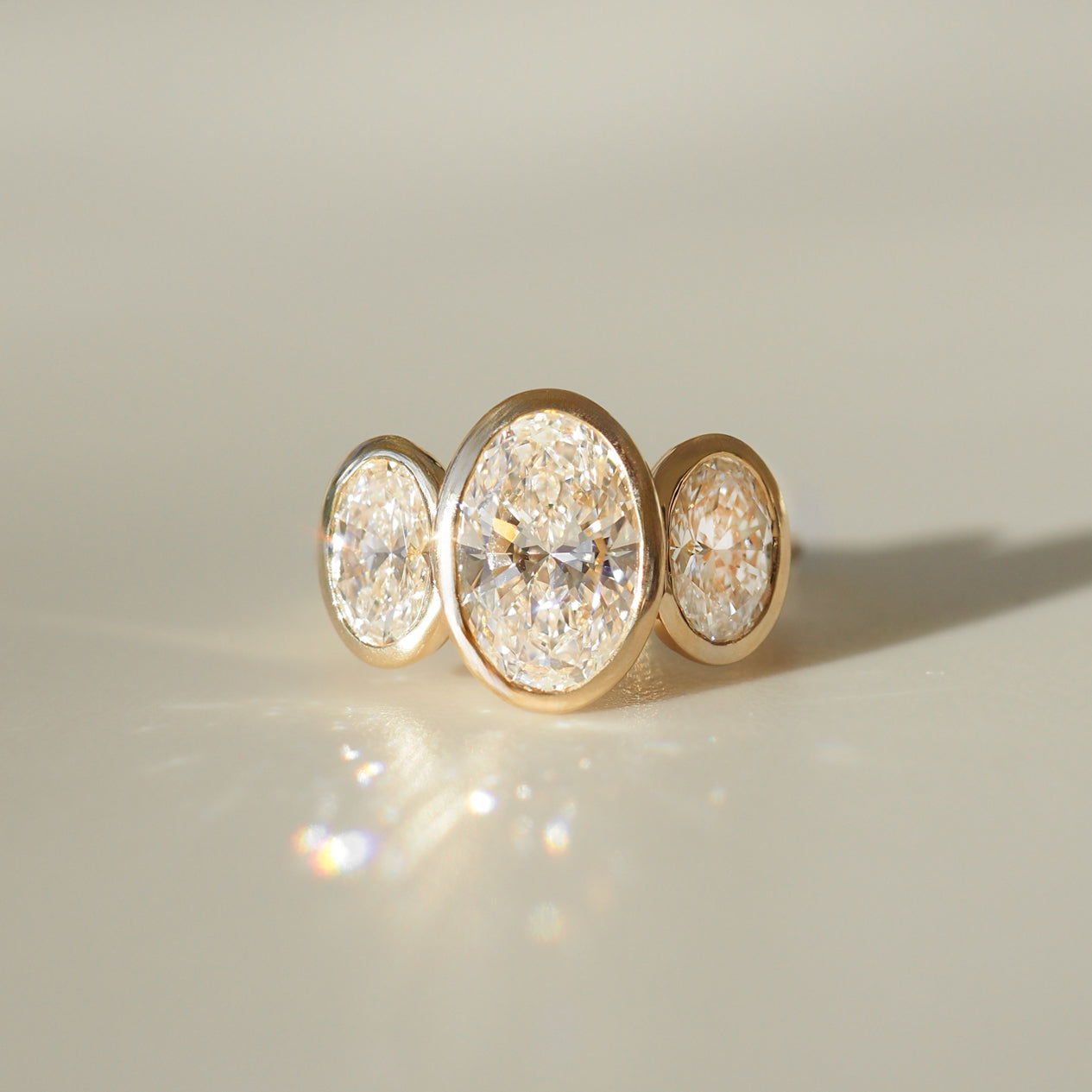 Olette | Oval Lab-Grown Diamond Engagement Ring