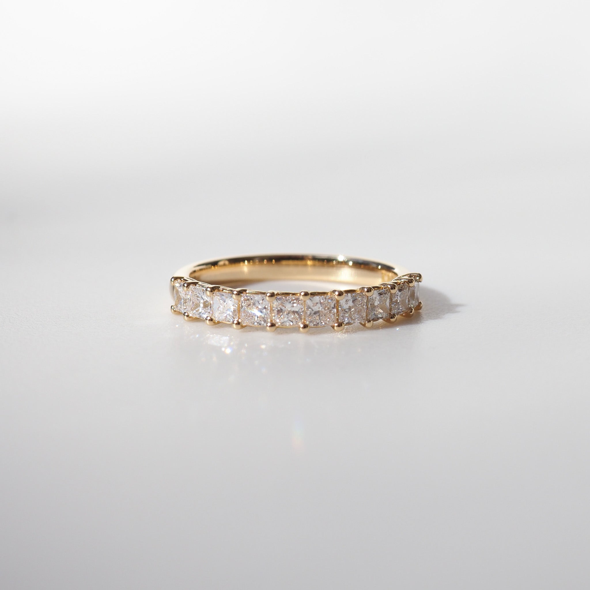 Annaya | Princess Cut Lab-Grown Diamond Wedding Ring