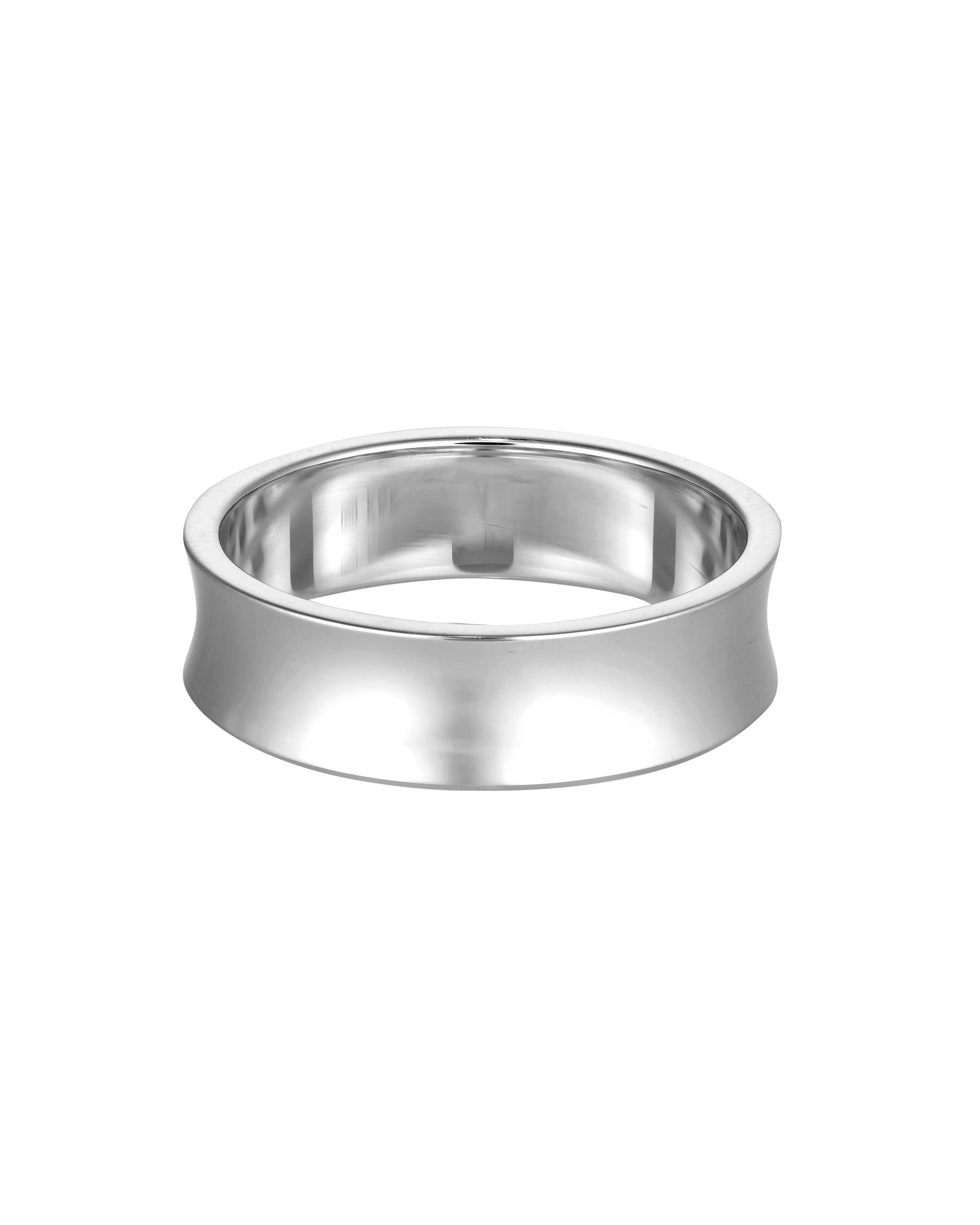 Men's Concave Wedding Band