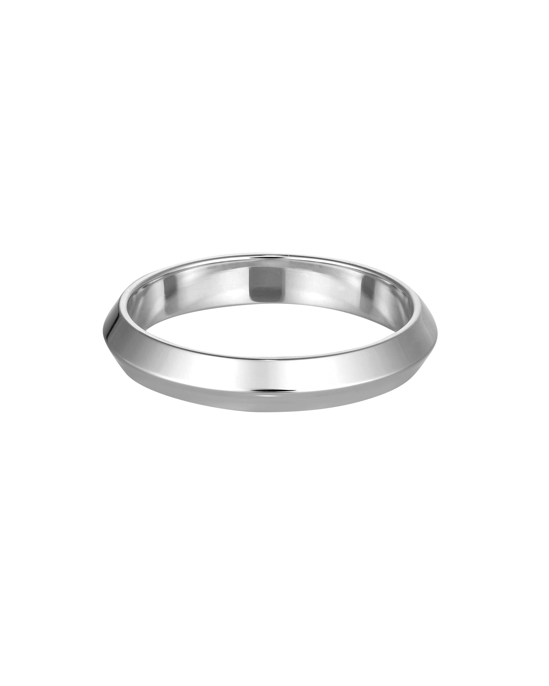 Men's Knife Edge Wedding Band