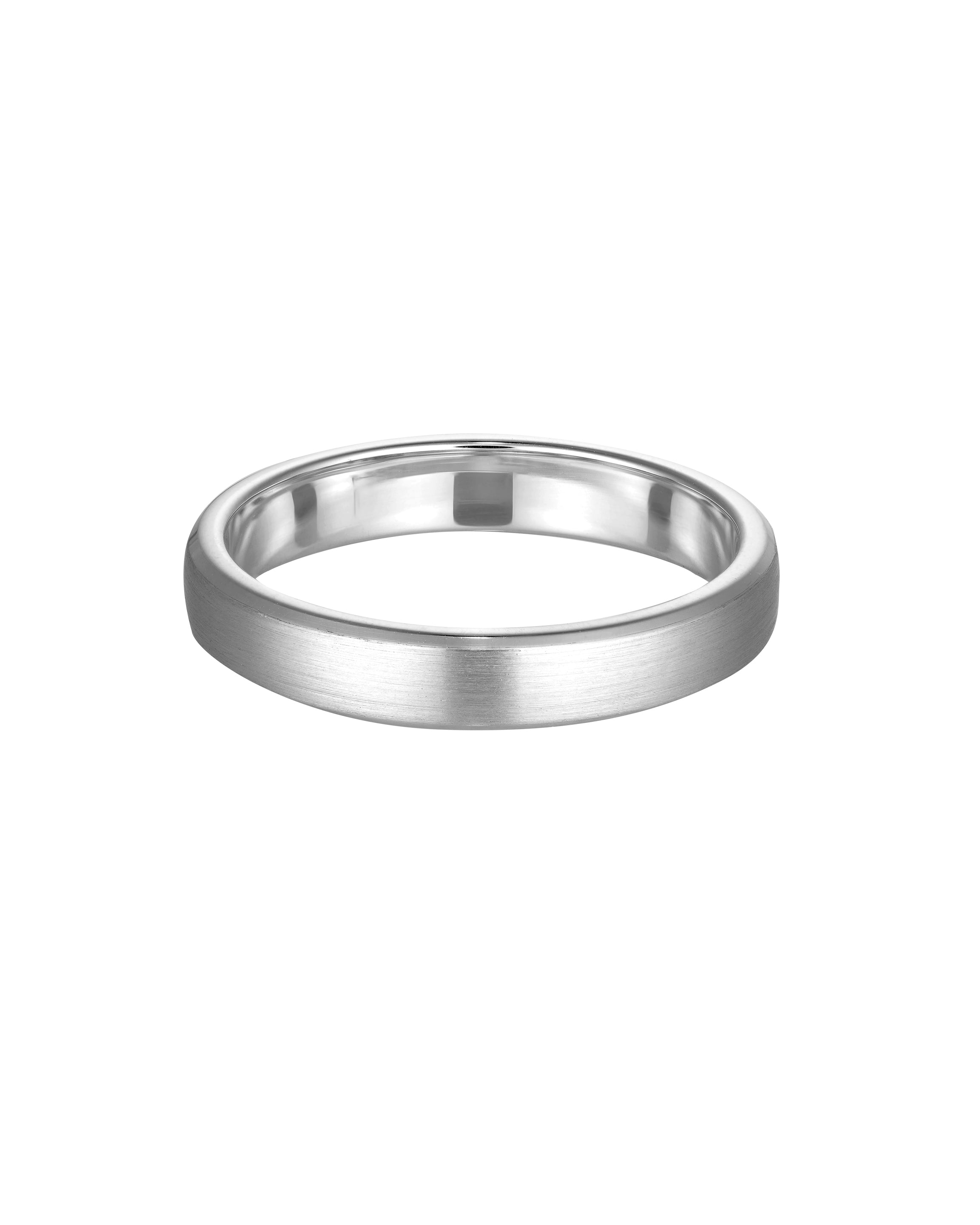 Men's Beveled Edge Wedding Band