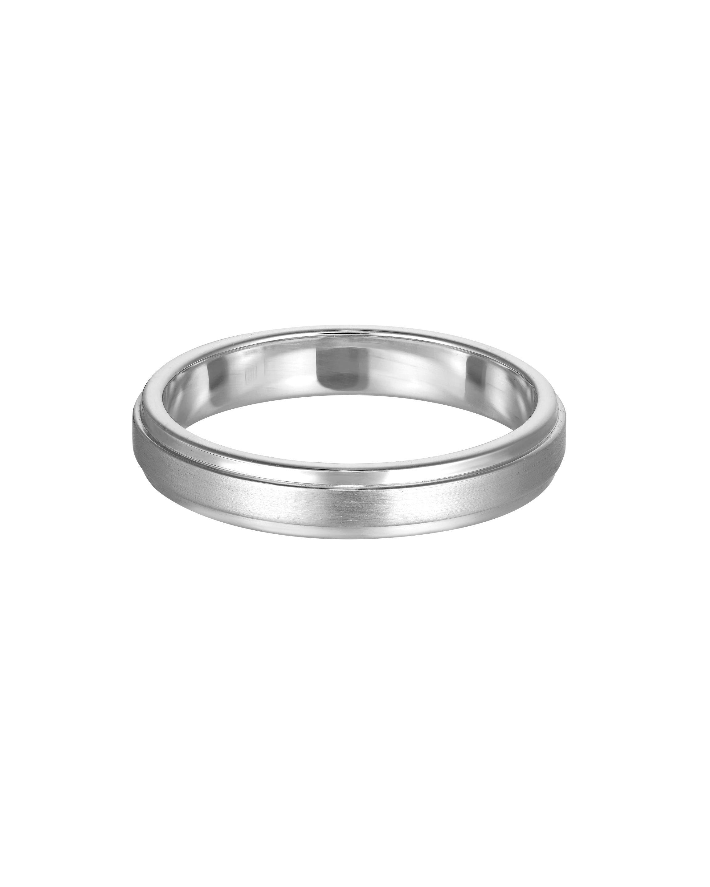 Men's Stepped Wedding Band