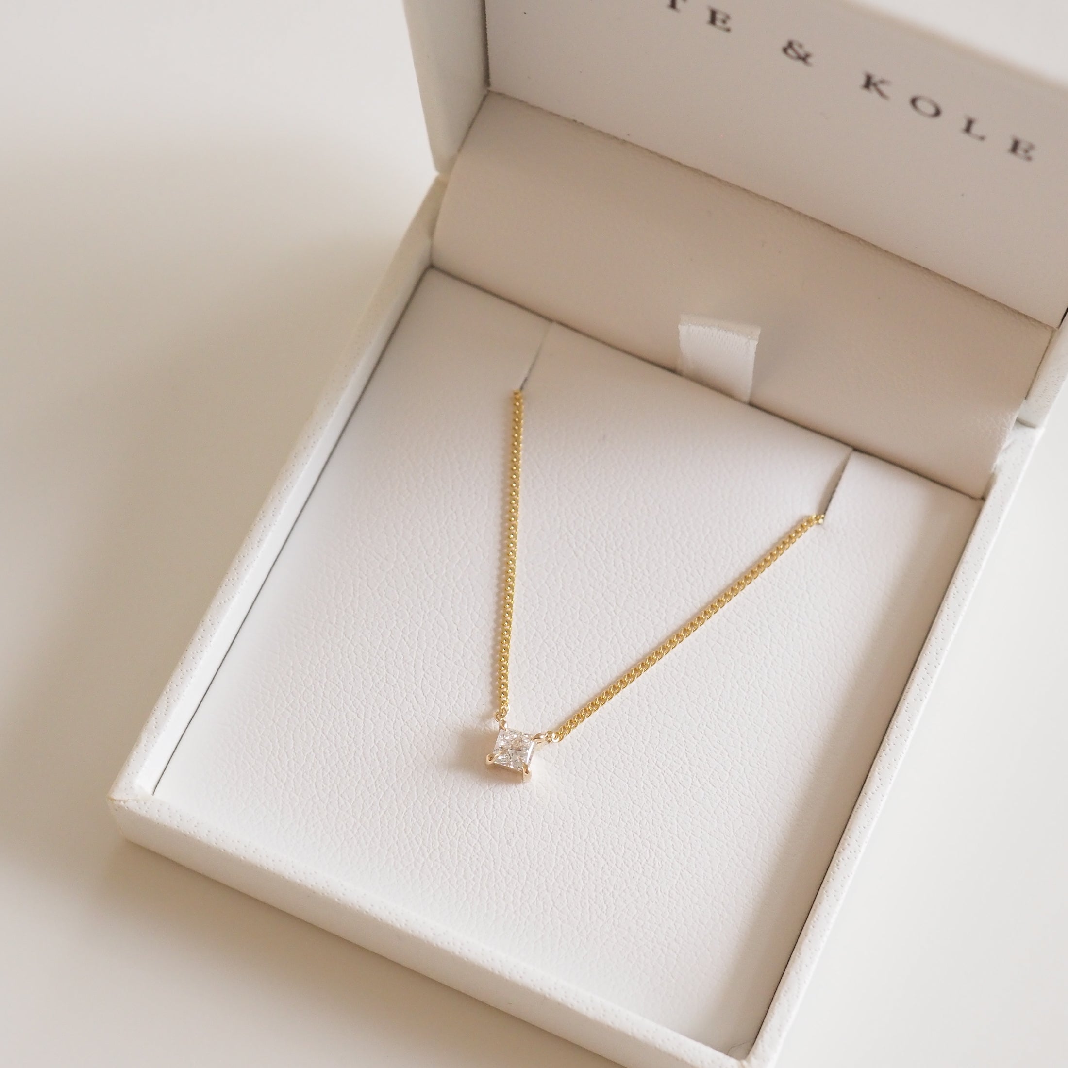 Solitaire Necklace | Lab-Grown Diamond Necklace