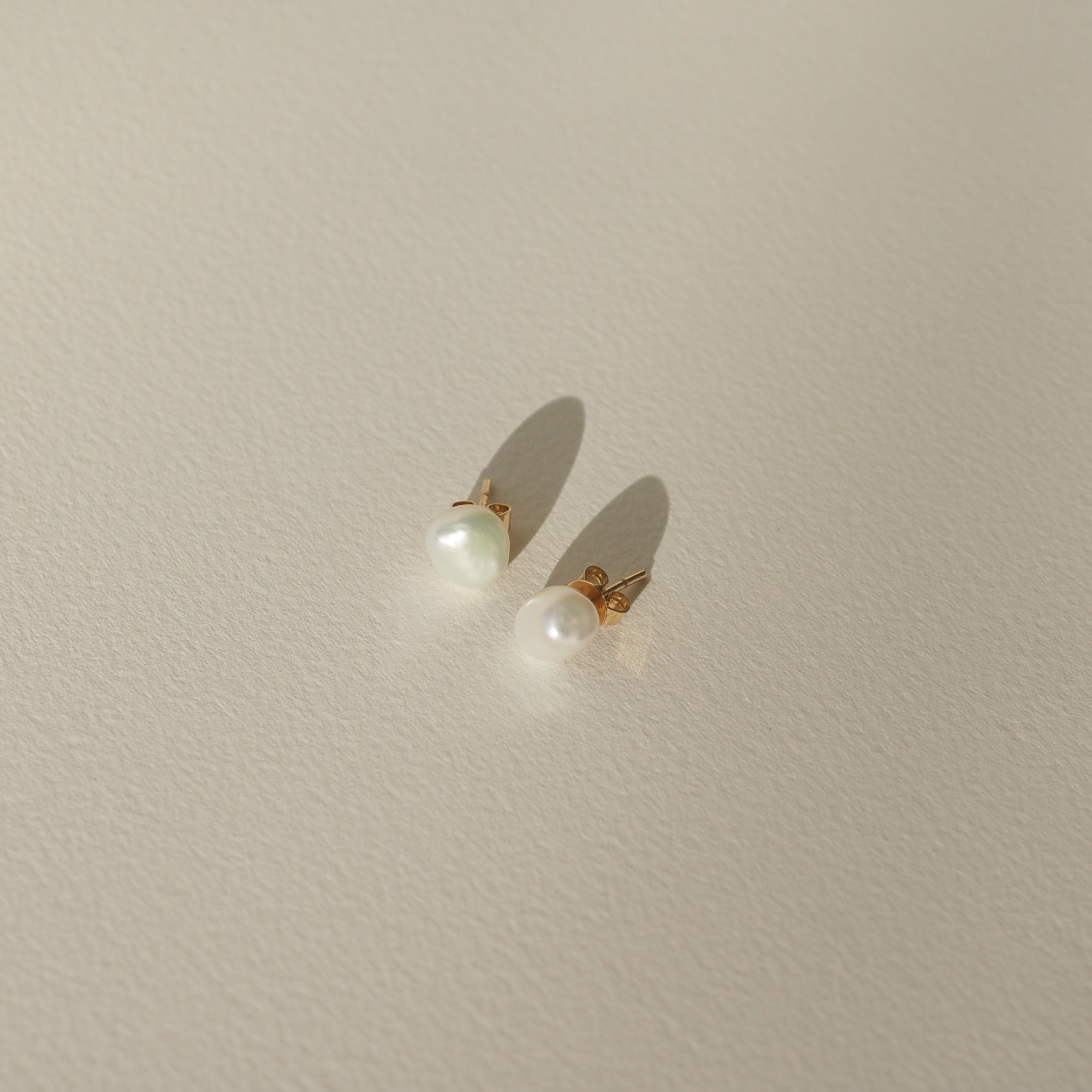 Pearl Studs - 9ct Yellow Gold | Ready to Wear