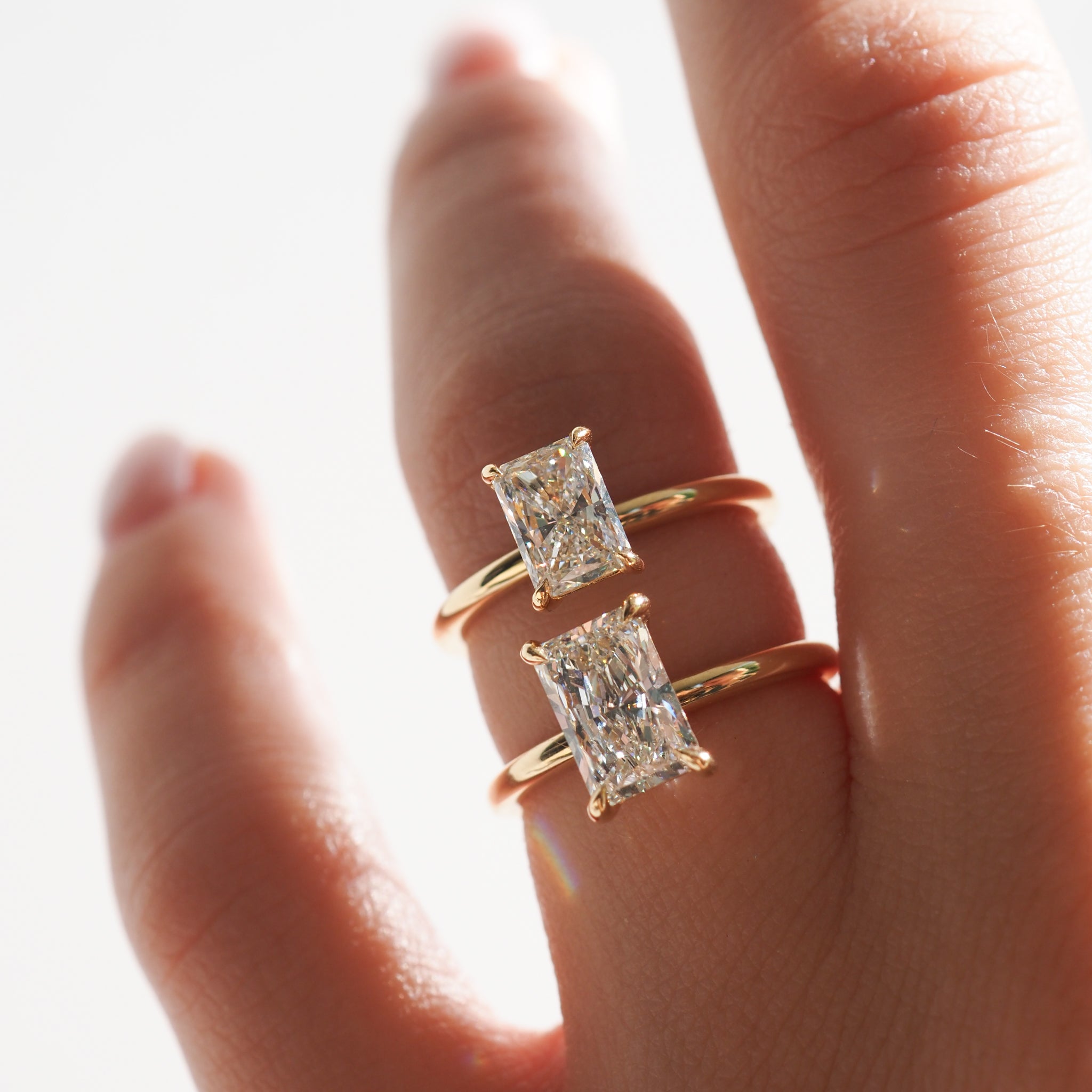 Rhea | Radiant Lab-Grown Diamond Engagement Ring