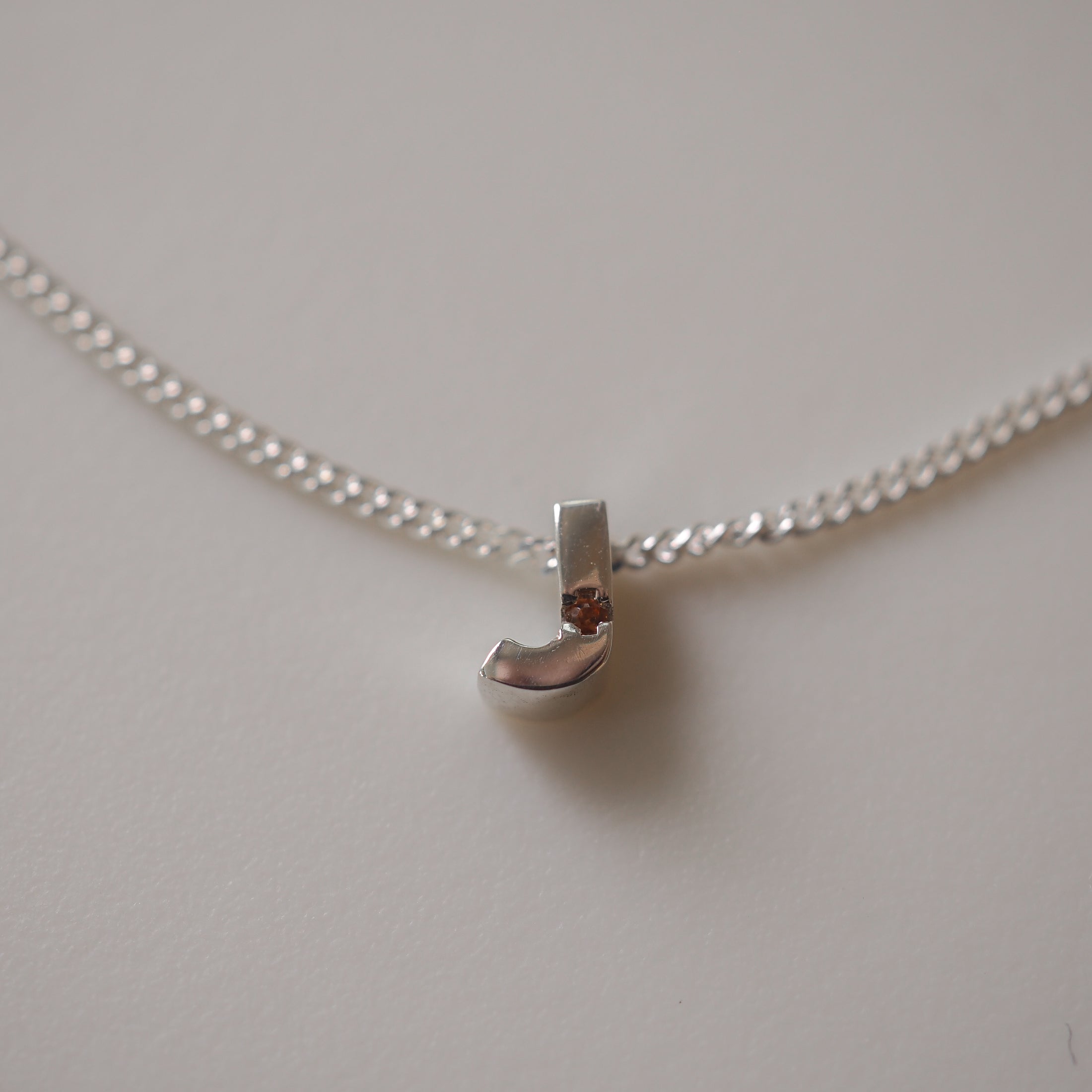 Archive — Scattered Stone Tiny Letter Necklace