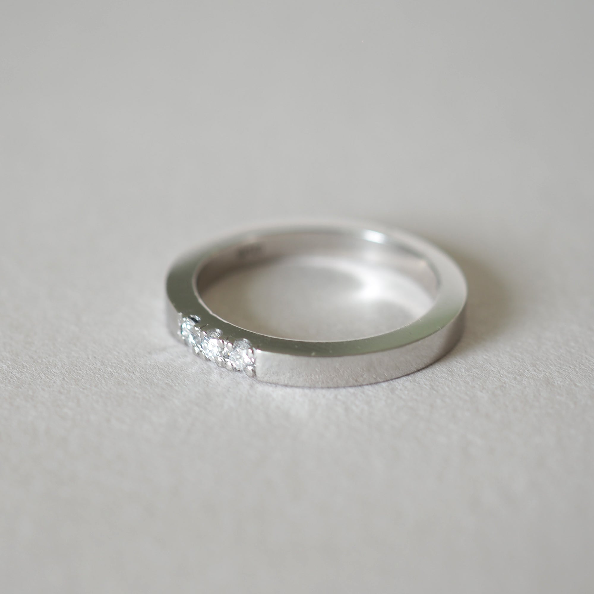 Archive | Platinum Three Stone Diamond Ring